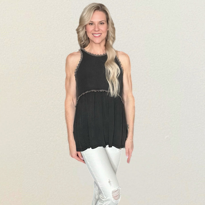 Sweet and Simple Babydoll Tank
