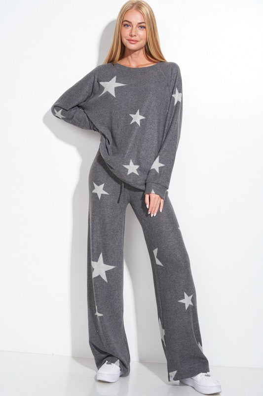 Stars lounge wear set - Salt and Grace Boutique