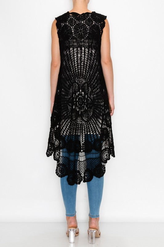 Crochet Vest - Salt and Grace Boutique