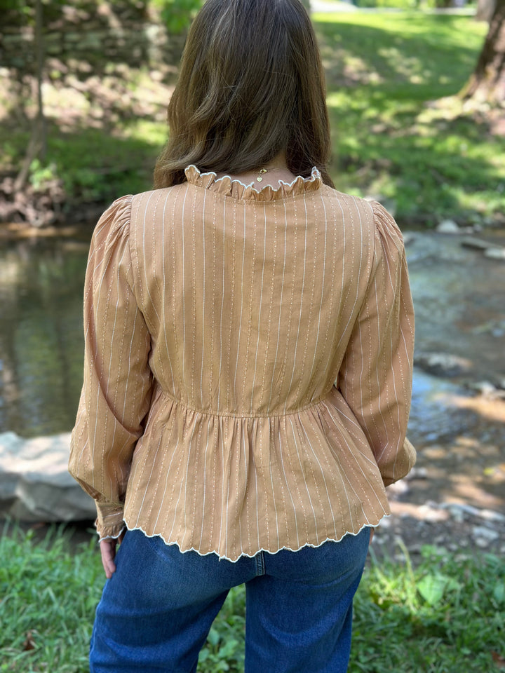 Shelly Embroidered Blouse