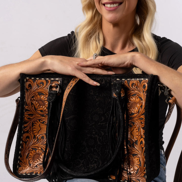 Bethany Leather Tote Bag