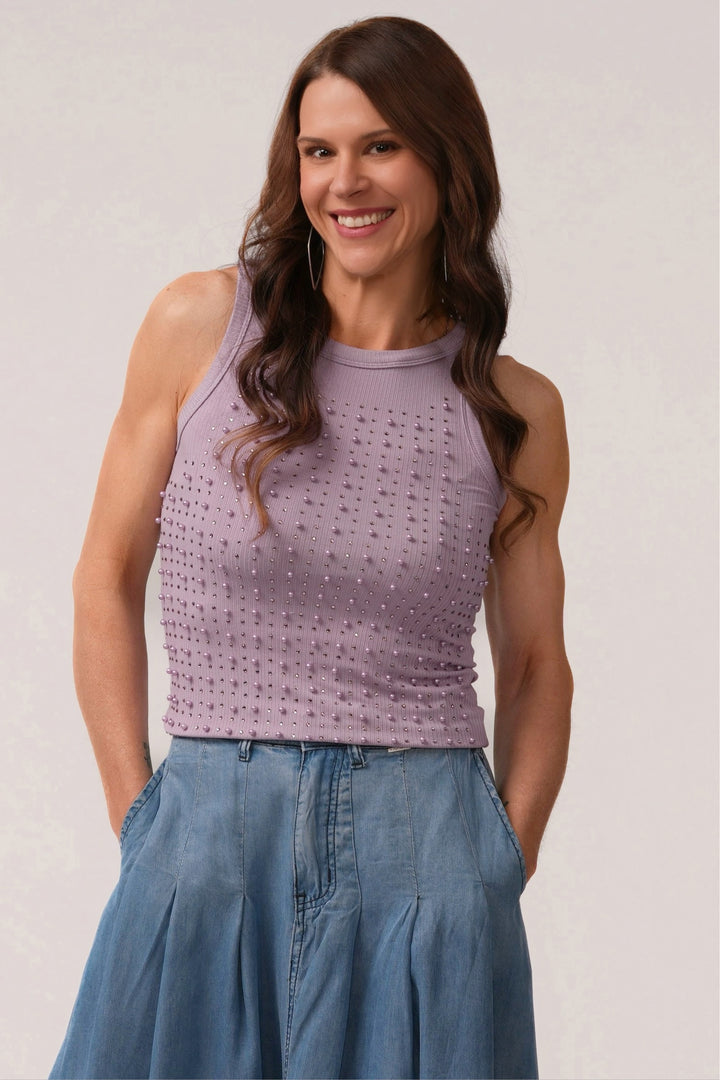 Lavender Sparkling Gems Tank
