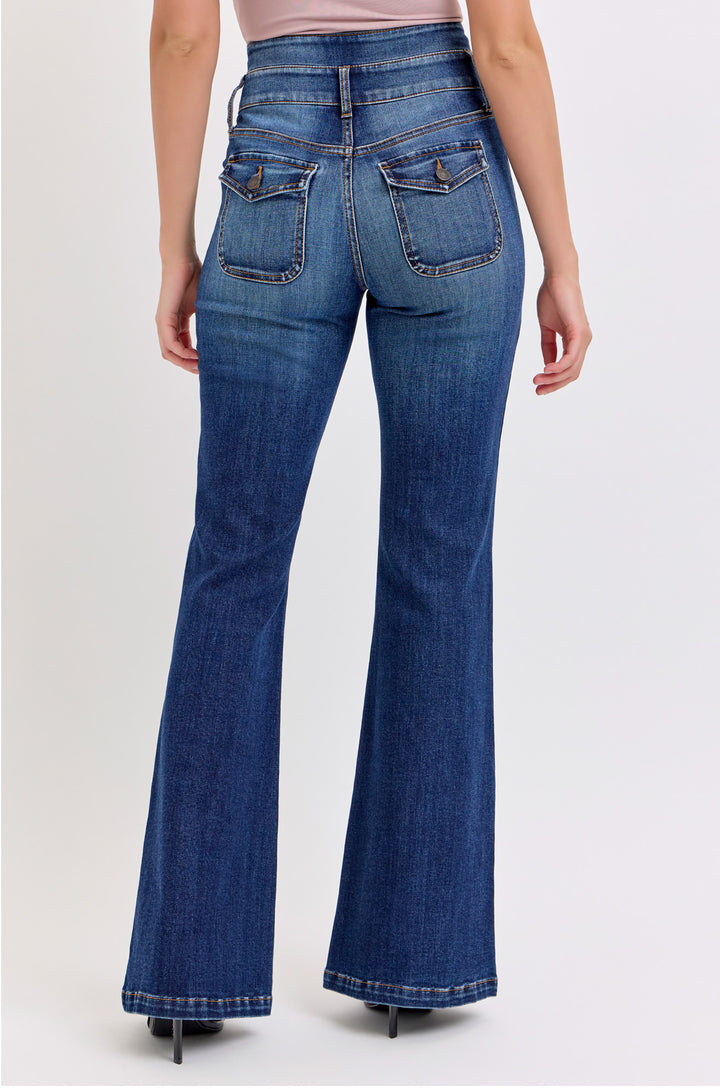 Chelsea High Rise Flare Jeans