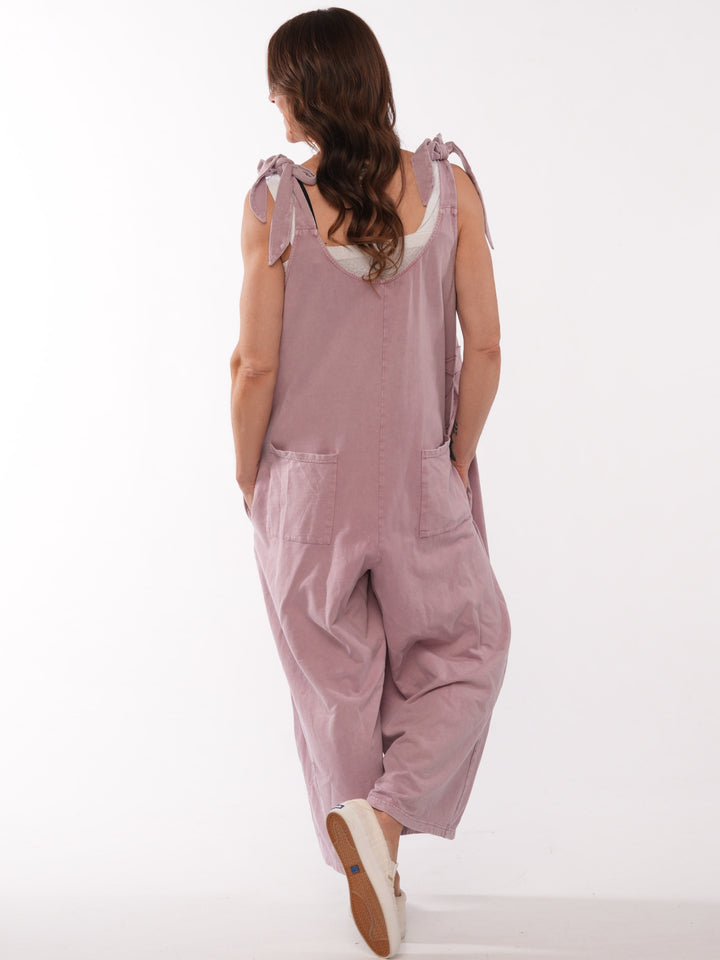 Cute as a Daisy Mineral Wash Jumpsuit