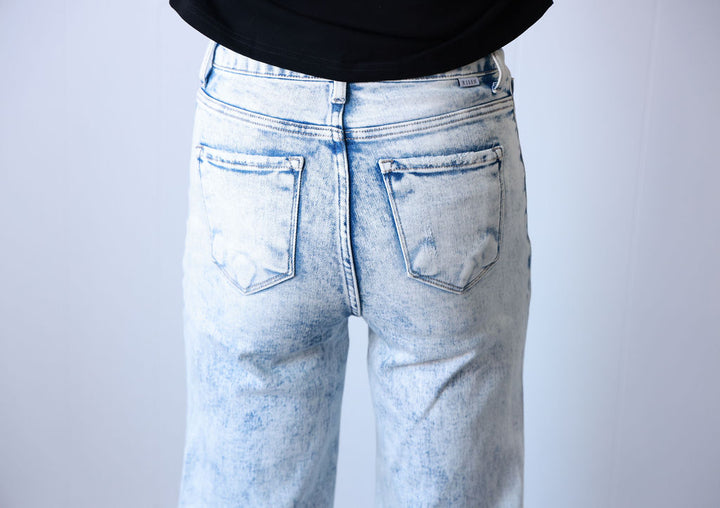 Risen Wide Leg Acid Dream Jeans