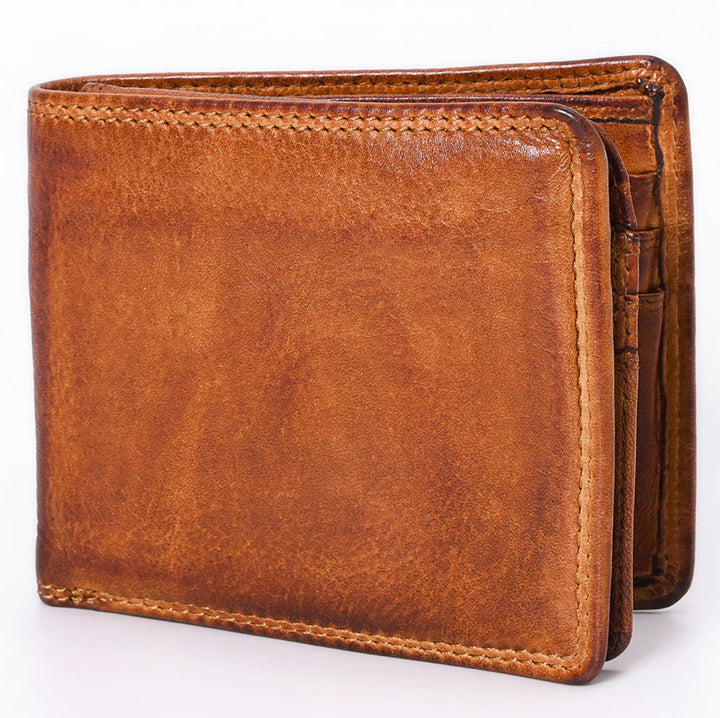 Butter Soft Spaghetti Western Leather Wallet