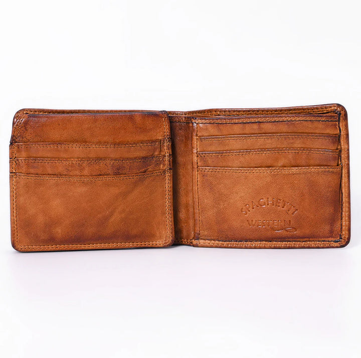Butter Soft Spaghetti Western Leather Wallet