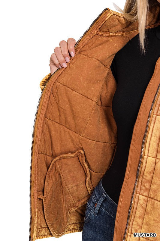 Quilted Jacket - Salt and Grace Boutique