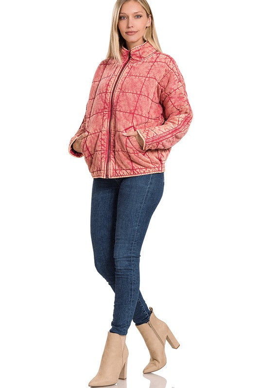 Quilted Jacket - Salt and Grace Boutique