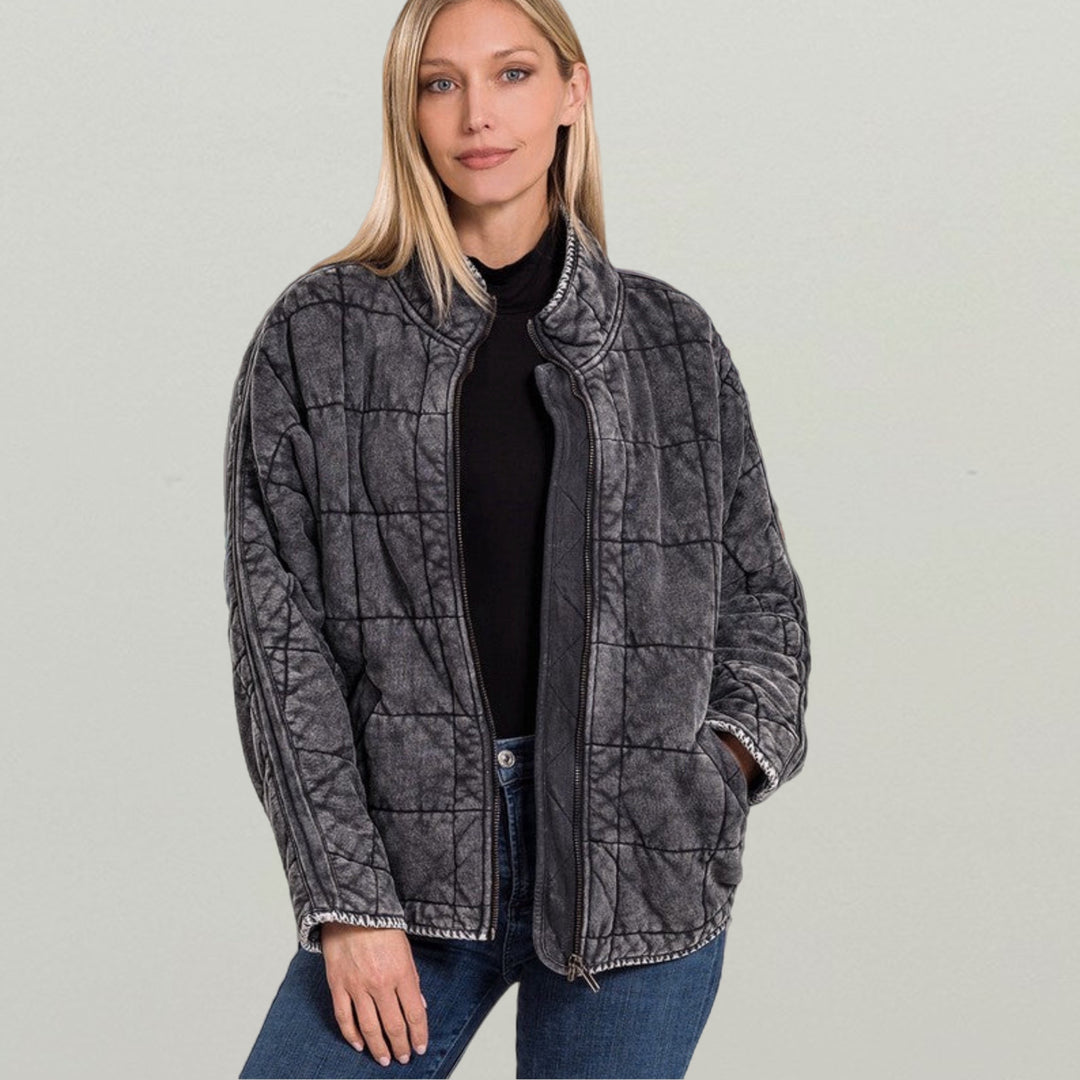 Quilted Jacket - Salt and Grace Boutique
