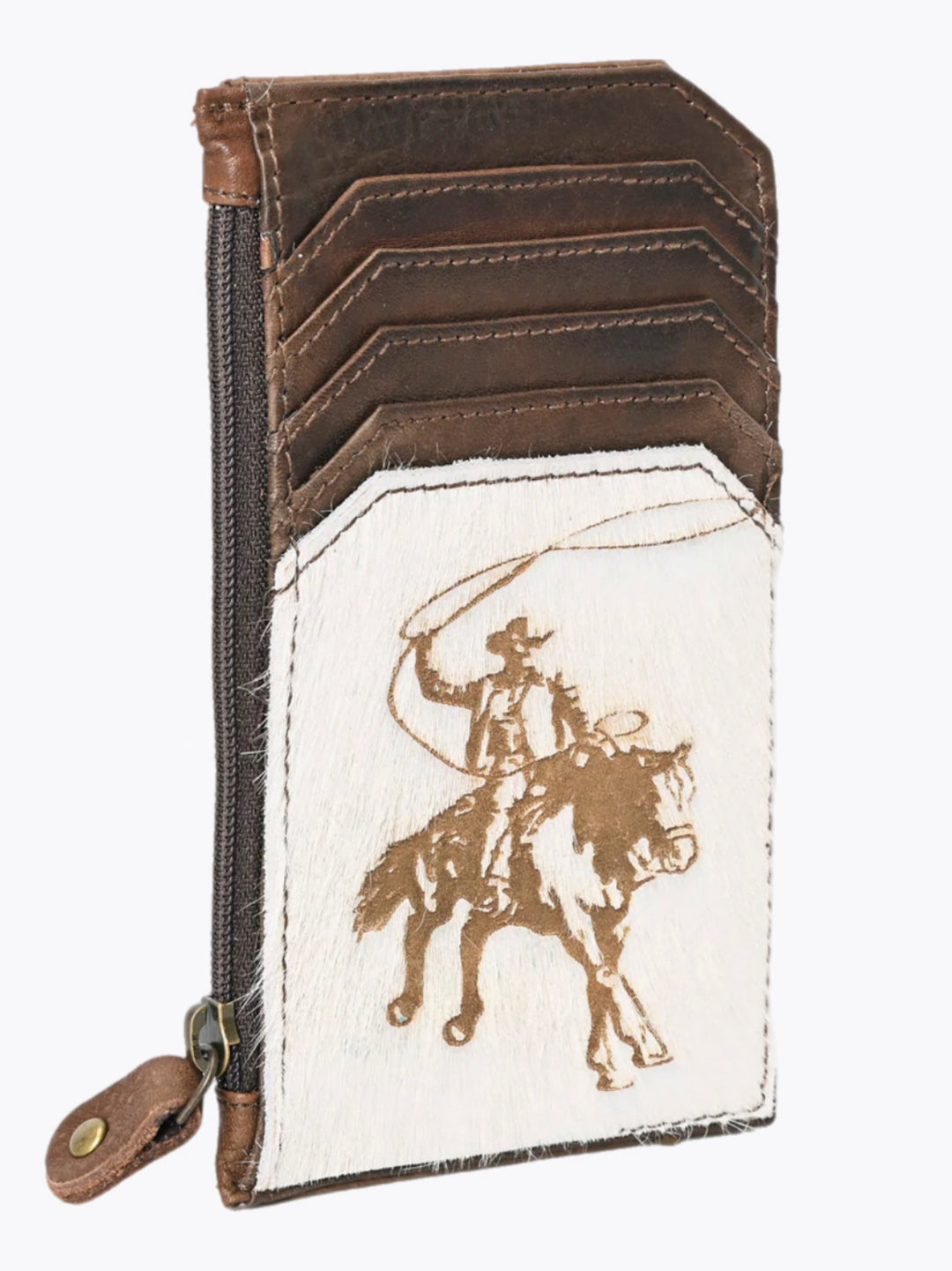 Classic Cowboy Leather Card Holder