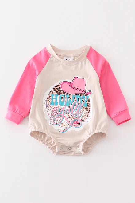 Howdy Baby Romper - Salt and Grace Boutique