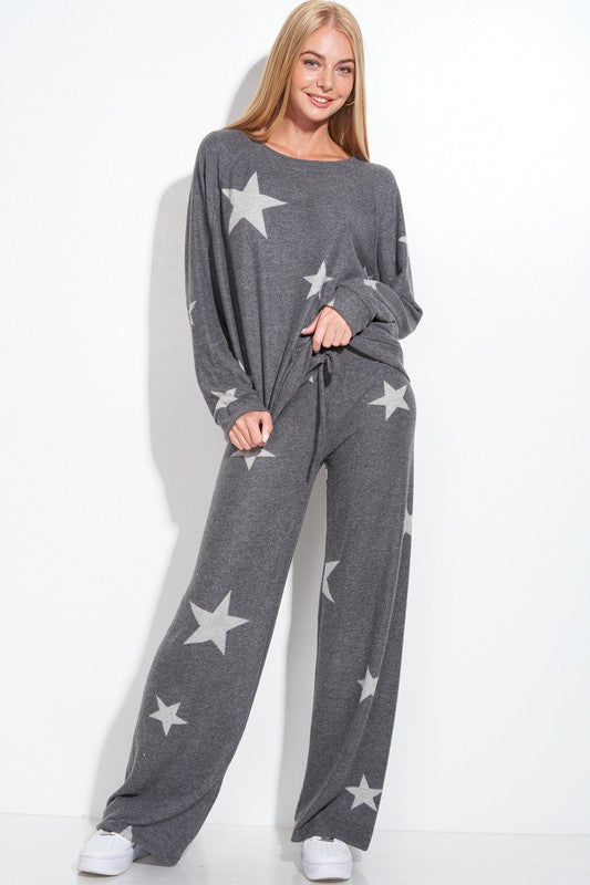 Stars lounge wear set - Salt and Grace Boutique