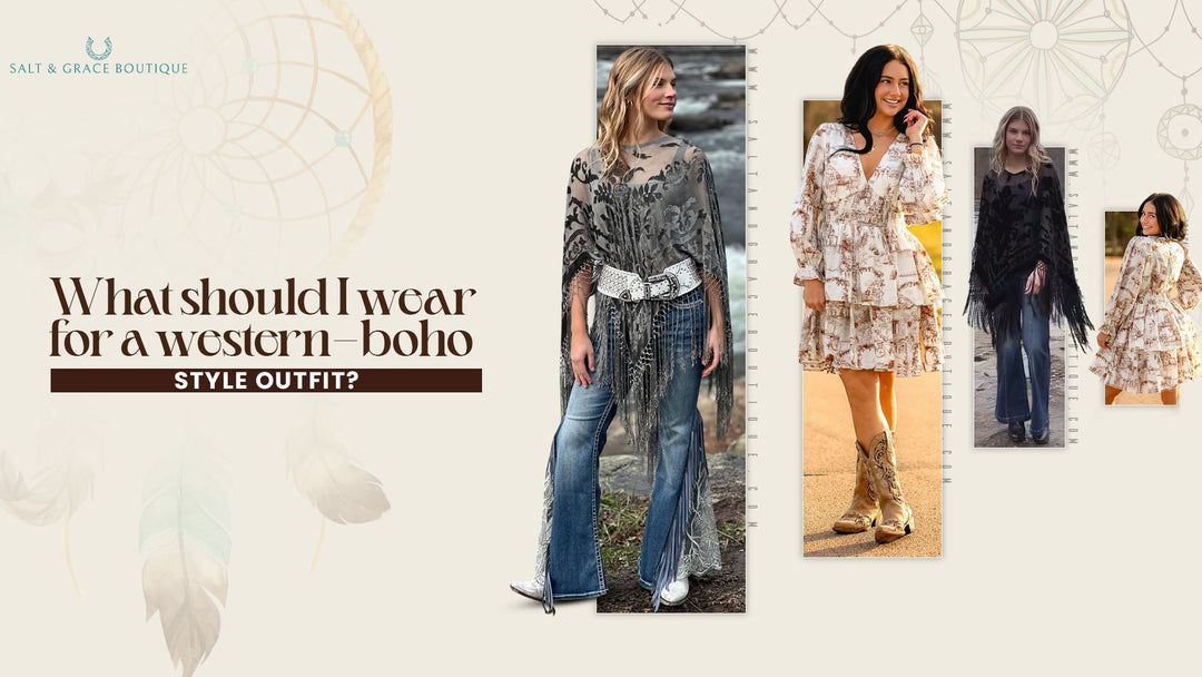 What should I wear for a western-boho style outfit