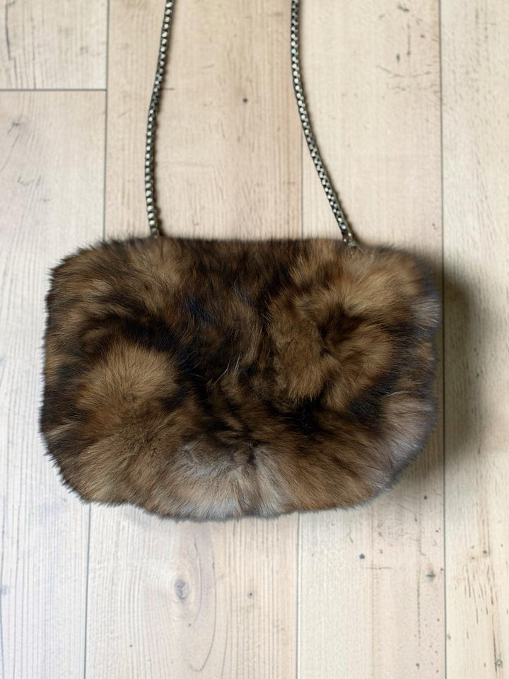 Fox Fur Muff Purse