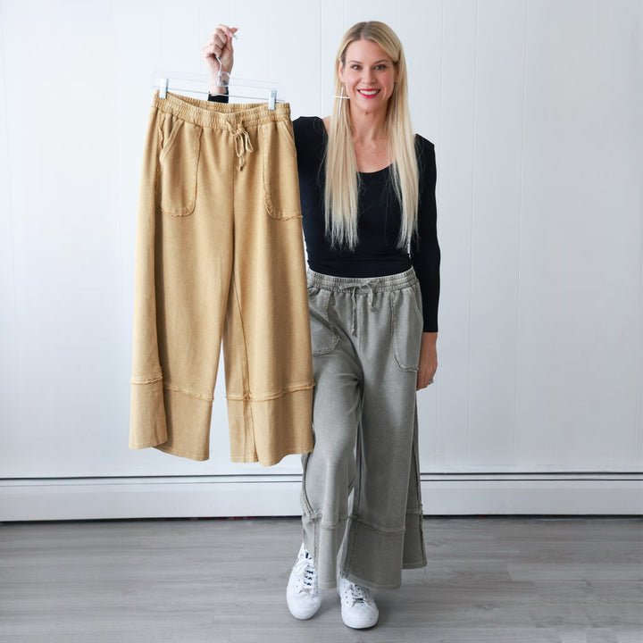 Cozy Cruiser Wide Leg Pants