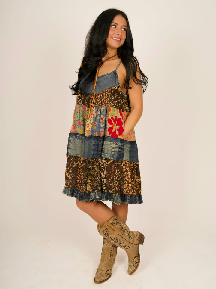 Cowgirl Spirit Babydoll Dress