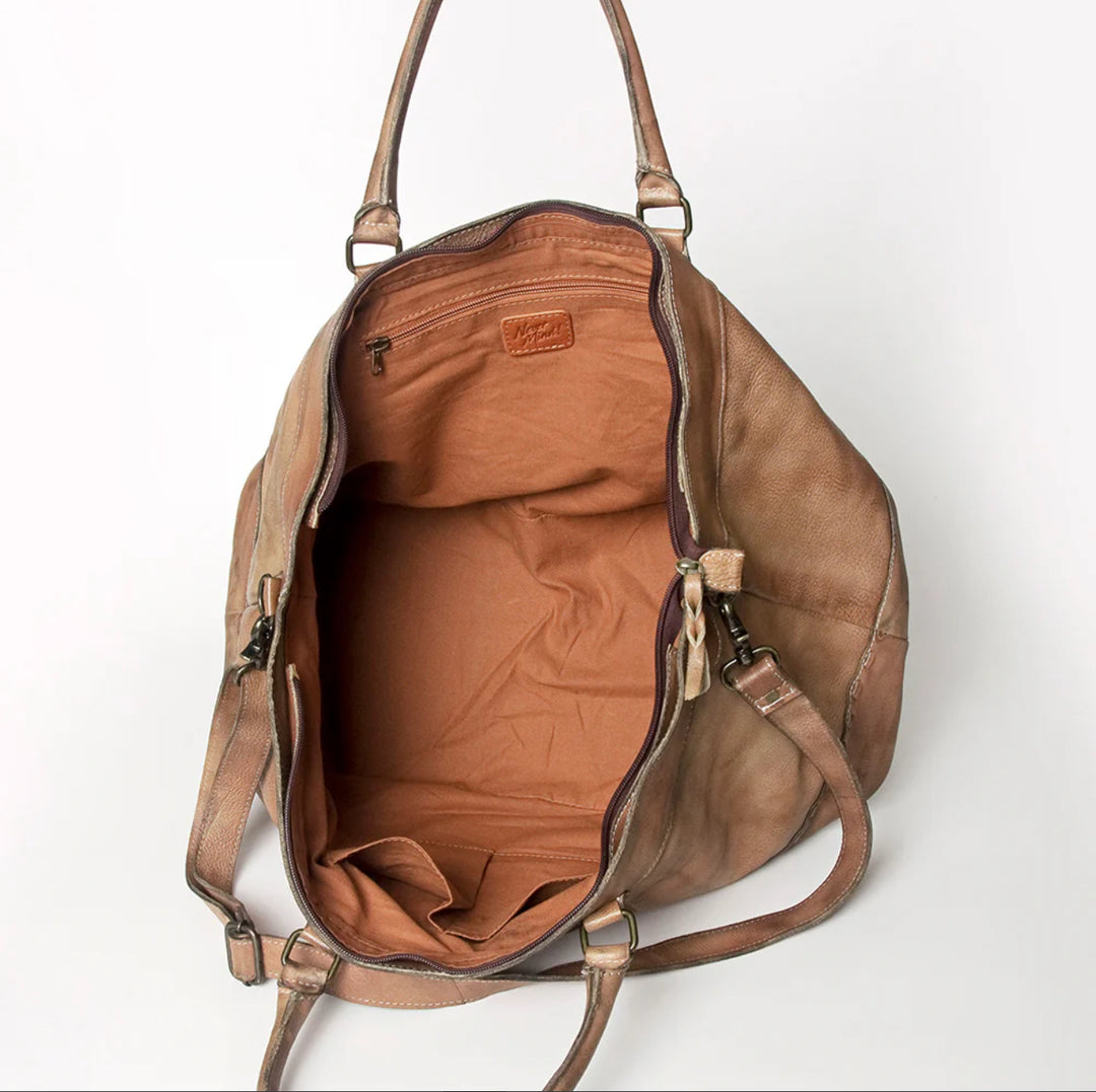 Deanna Leather Duffel Bag