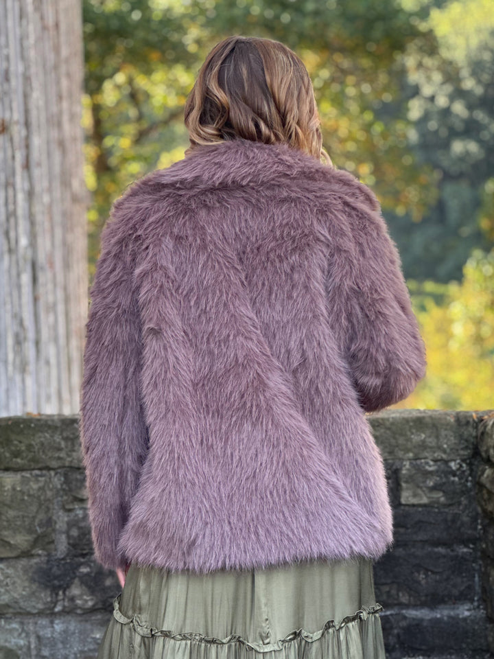 Shaggy Soft Faux Fur Jacket