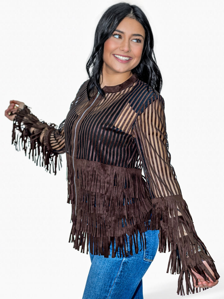 Showstopper Fringe Jacket