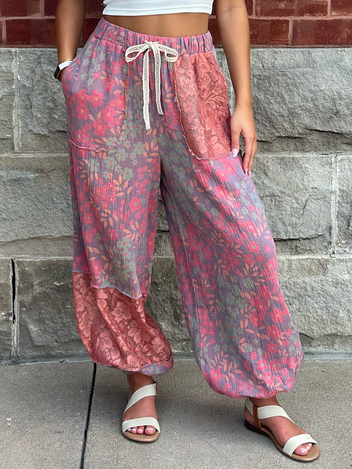 POL Gypsy Garden Genie Pants