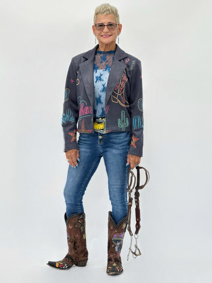 Neon Cowgirl Jacket