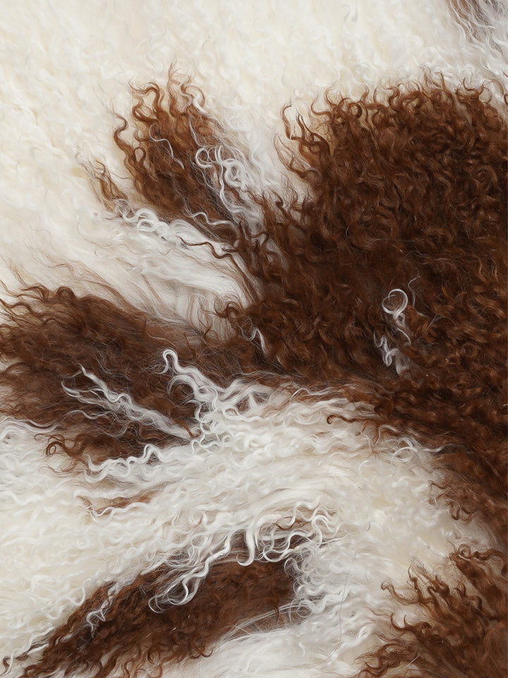 Authentic Tibetan Lamb 16” Decorative Pillow