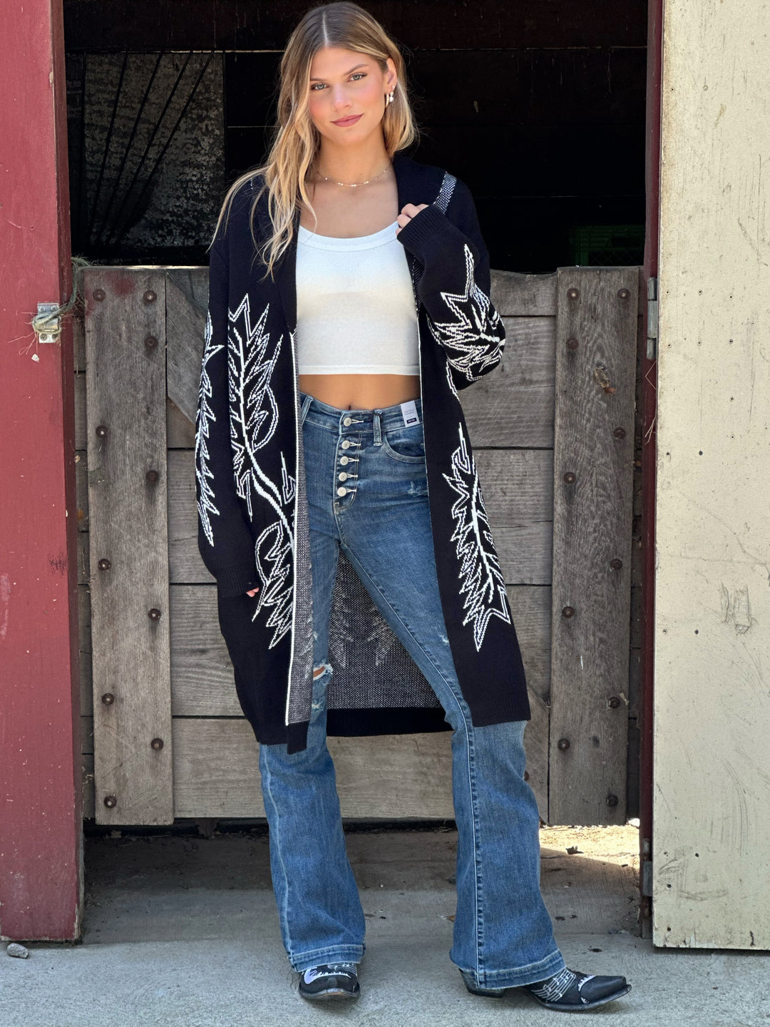Buttery Soft Boot-stitch Cardigan