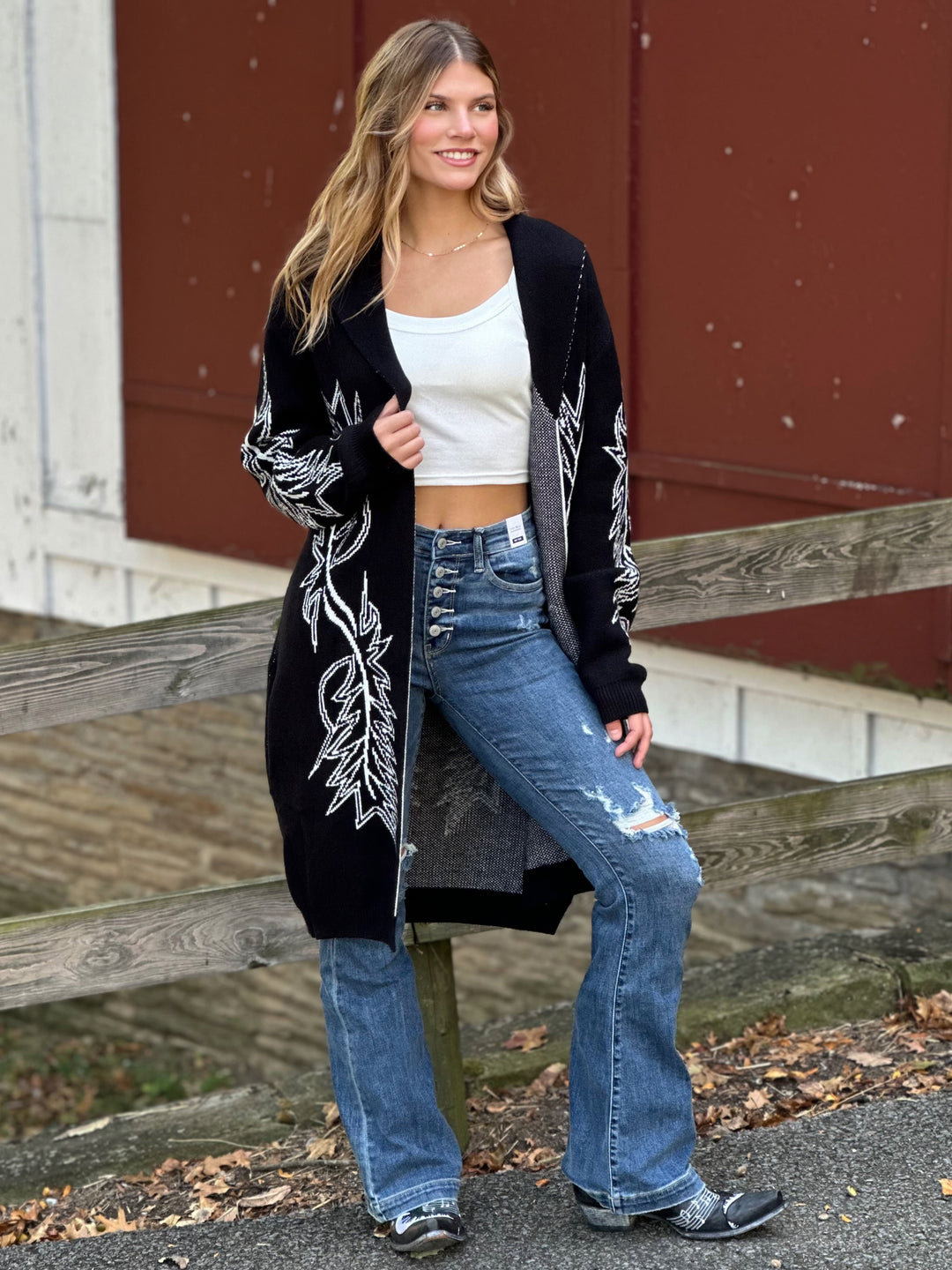 Buttery Soft Boot-stitch Cardigan