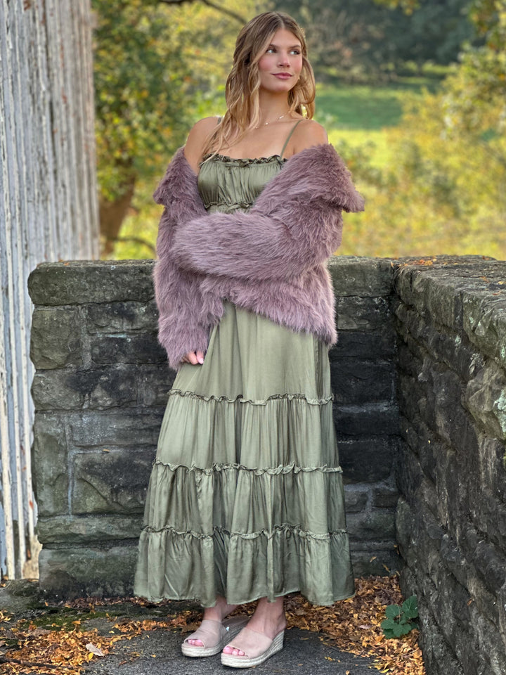 Shaggy Soft Faux Fur Jacket