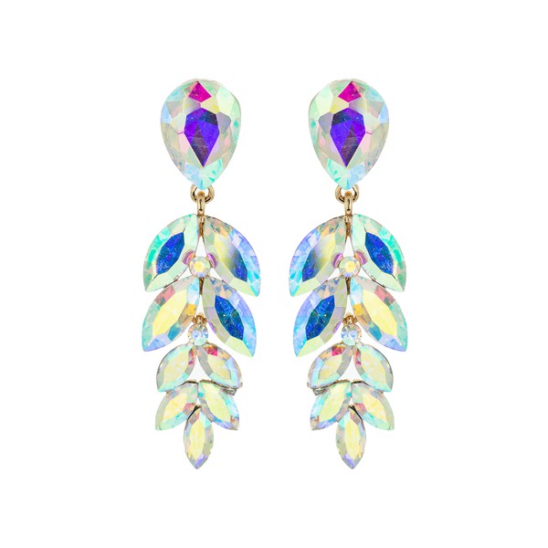 Cluster Drop Stone Earrings - Salt and Grace Boutique