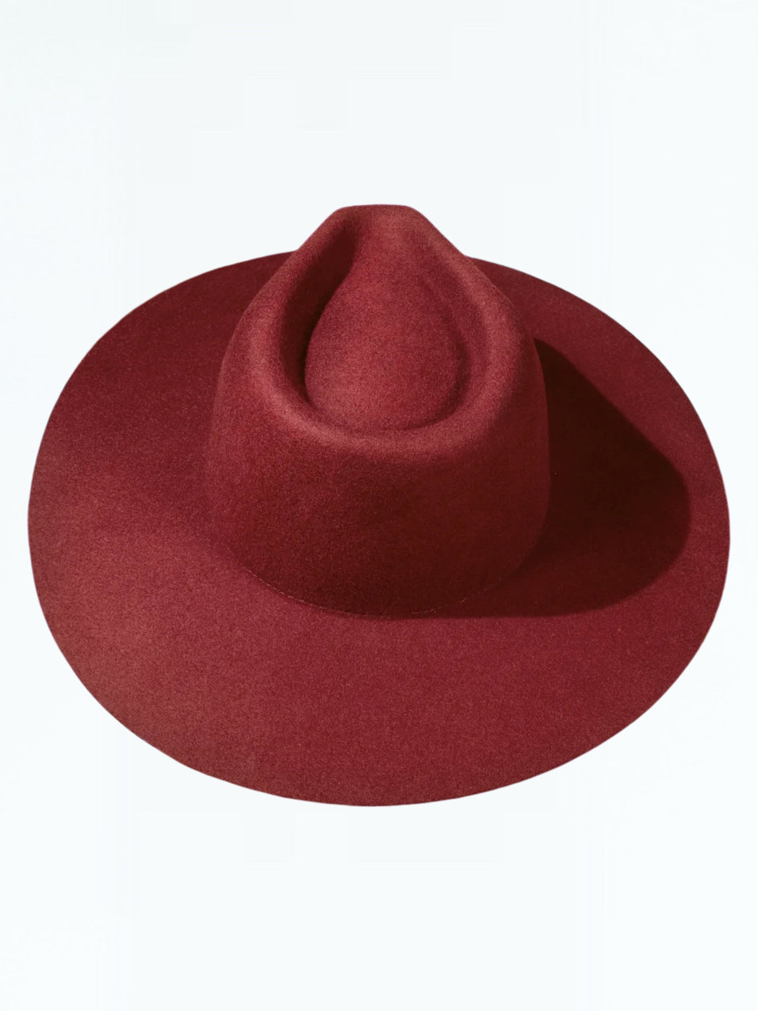 Raspberry Teardrop Panama Hat