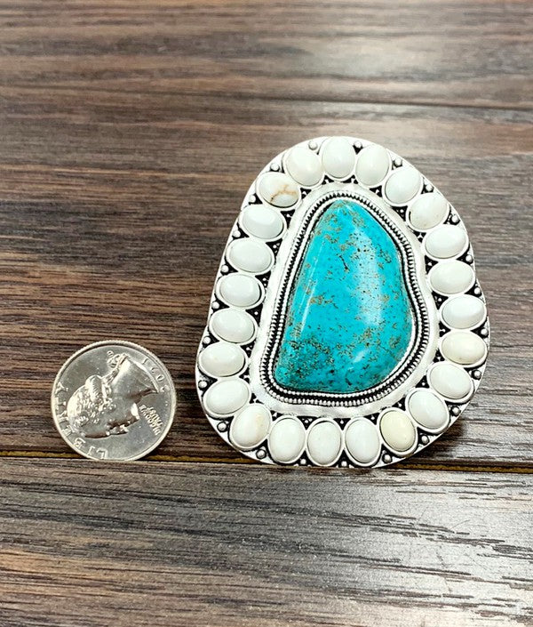 Loretta Turquoise Ring