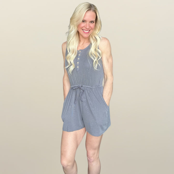 Slate Romper