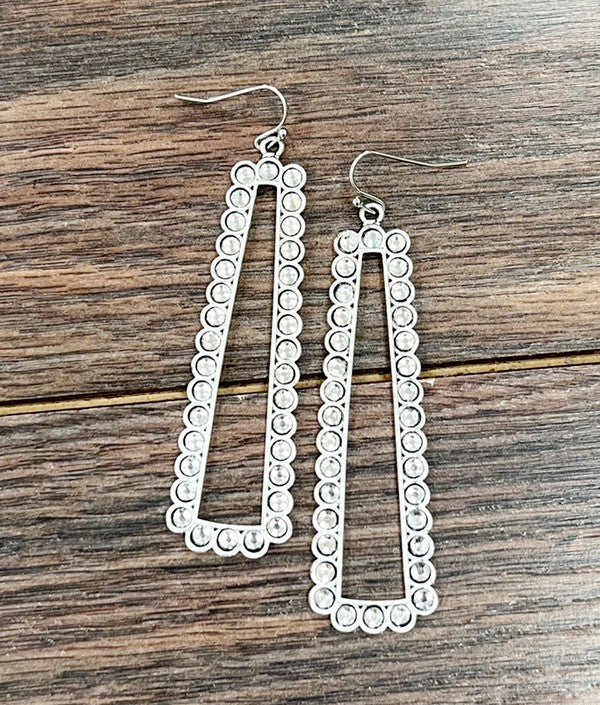 Crystal Concho Earrings