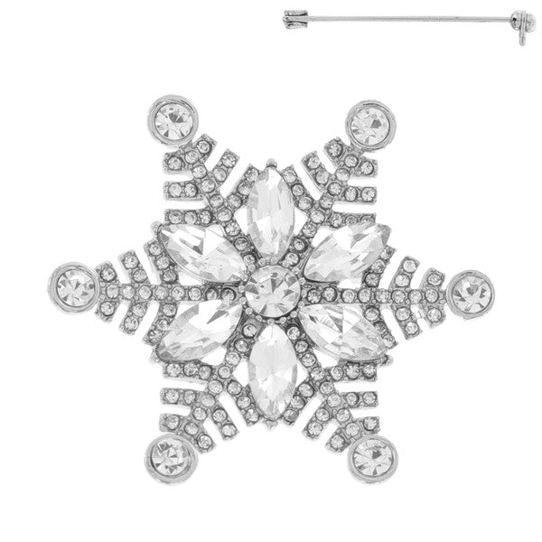 Snowflake Pin - Salt and Grace Boutique