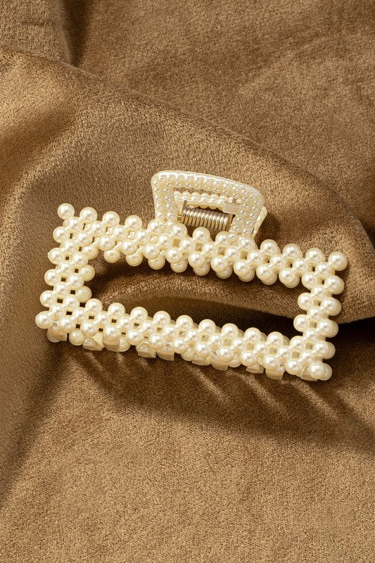 Pearl Hair Claw Clip - Salt and Grace Boutique