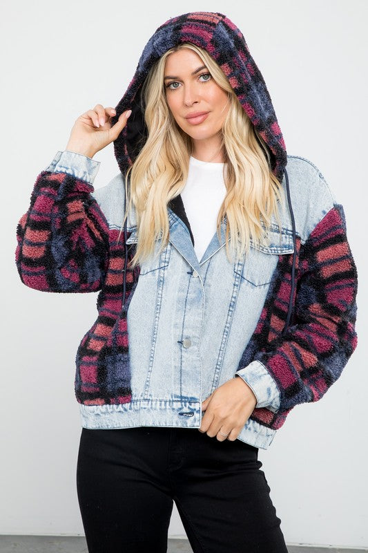 Kaylee Denim Jacket - Salt and Grace Boutique