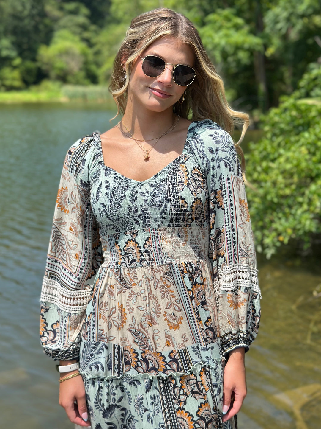 Paisley Maxi Dress
