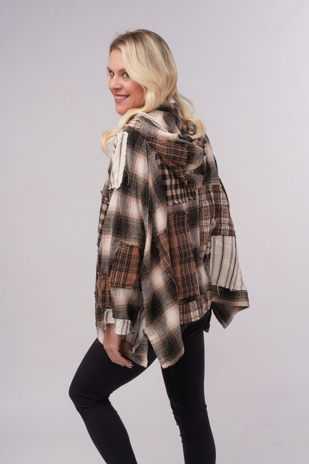 Plaid Patch It Up Hoodie