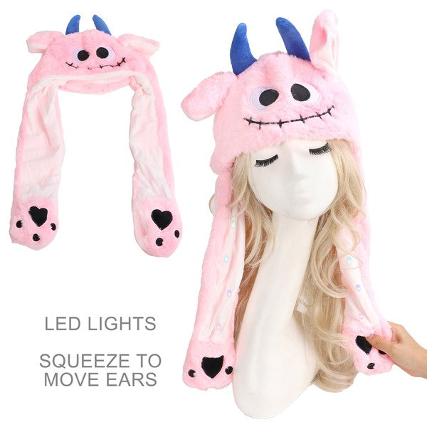 Kids Halloween LED Movable Ears Hat - Salt and Grace Boutique