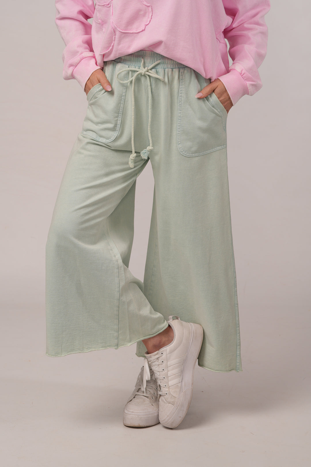 Cozy Cruiser Wide Leg Pants Spring Colors