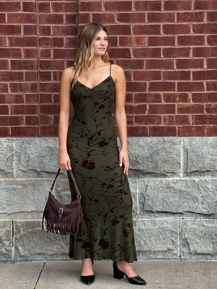 Isla Mesh Maxi Dress