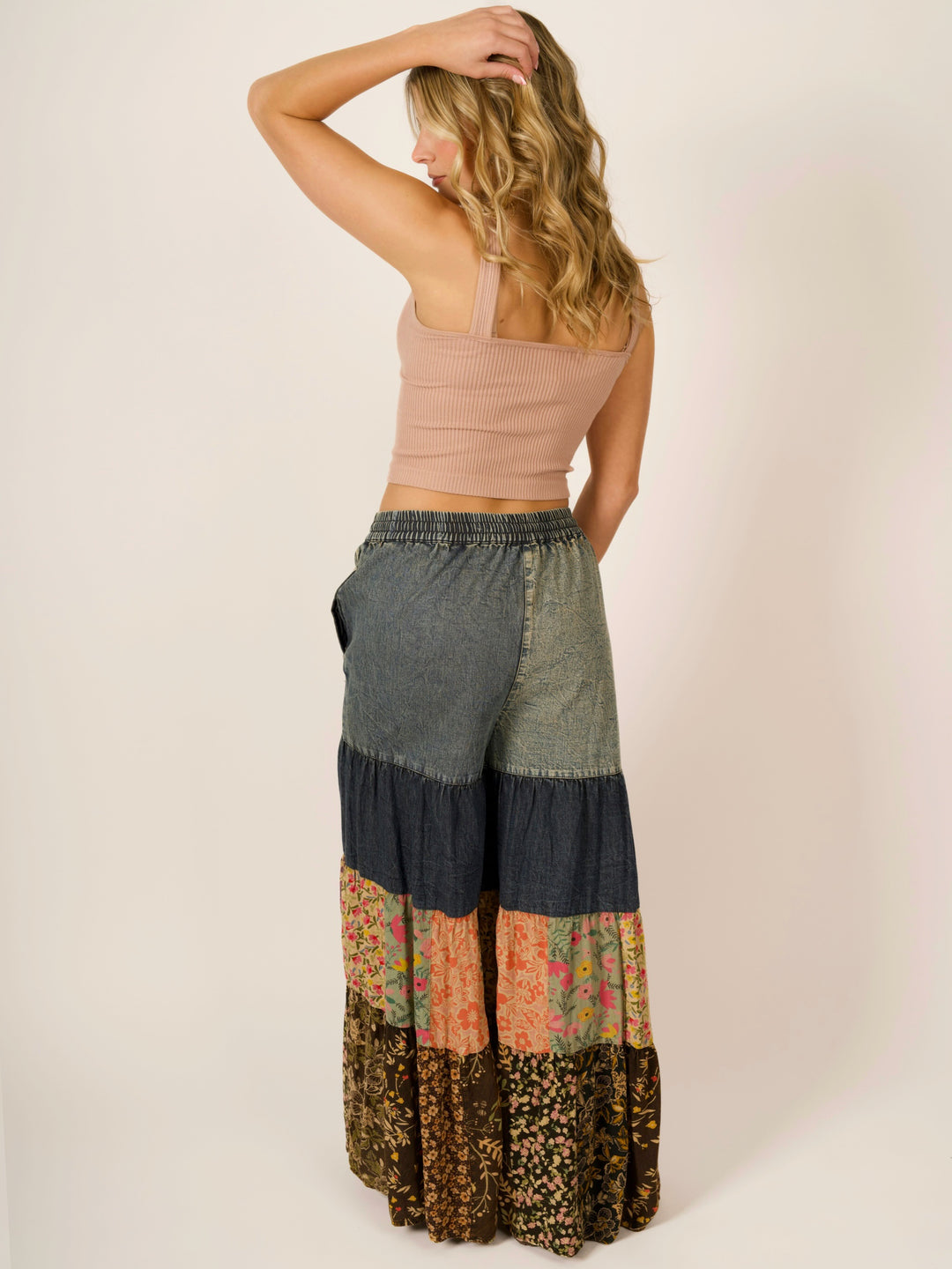 Bohemian Tier Wide Leg Pants