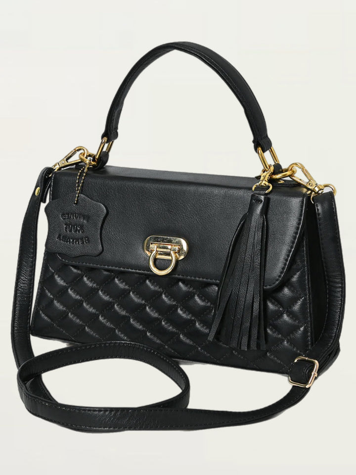 Couture Classic Leather Handbag