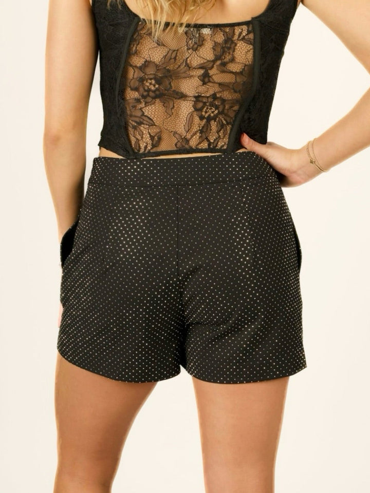 Rhinestone Shorts