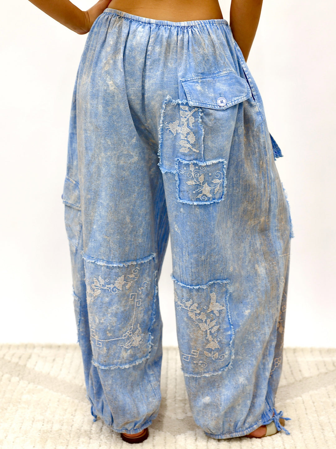 Hand Stitched Genie Pants