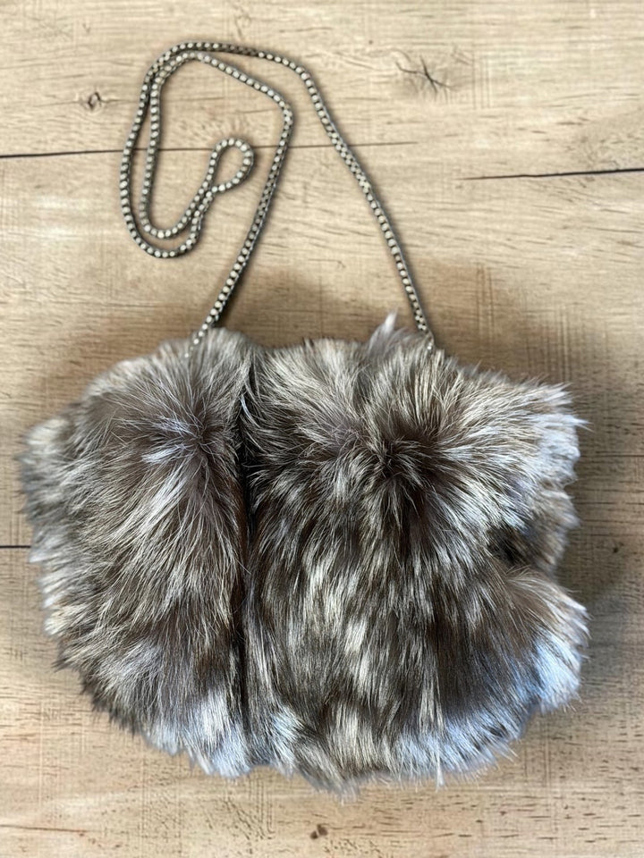 Fox Fur Muff Purse