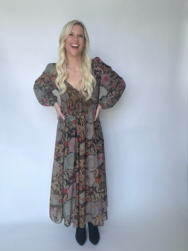 Botanical Beauty Maxi Dress