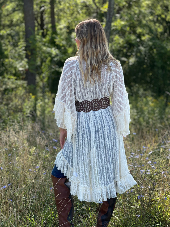Carley Lace Tunic Top